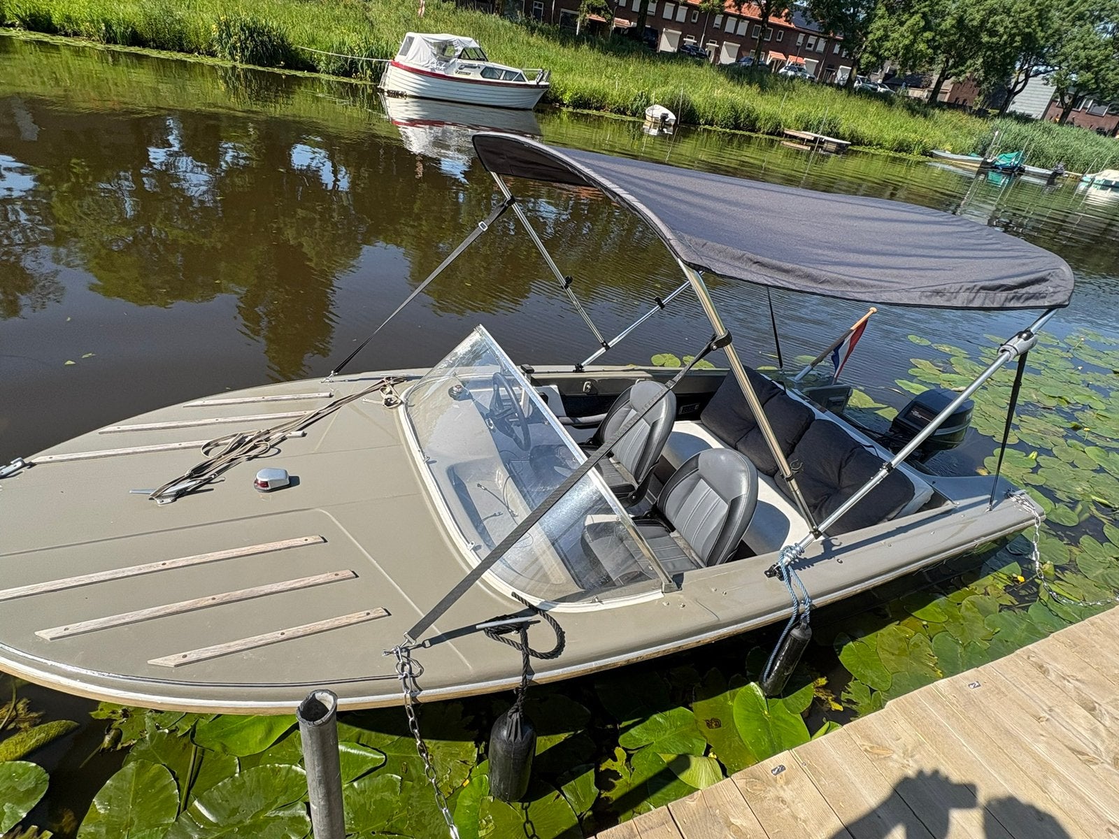 Mooie speedboot, Watersport en Boten, Speedboten, Ophalen, Zo goed als nieuw