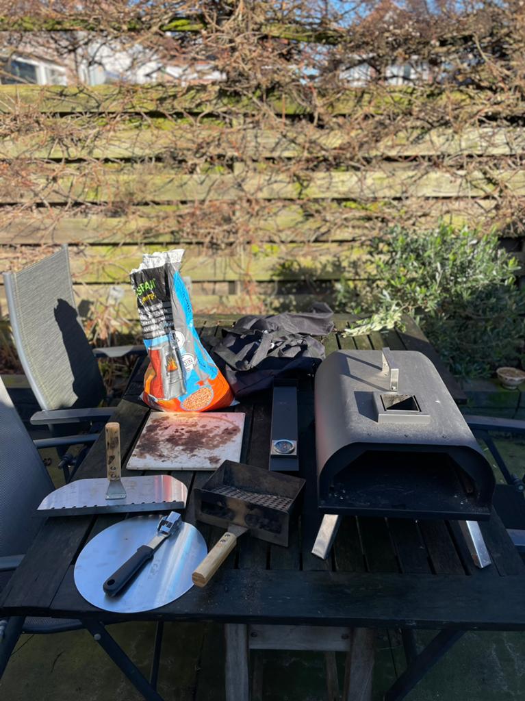 Pallet pizza oven, Ophalen of Verzenden, Zo goed als nieuw