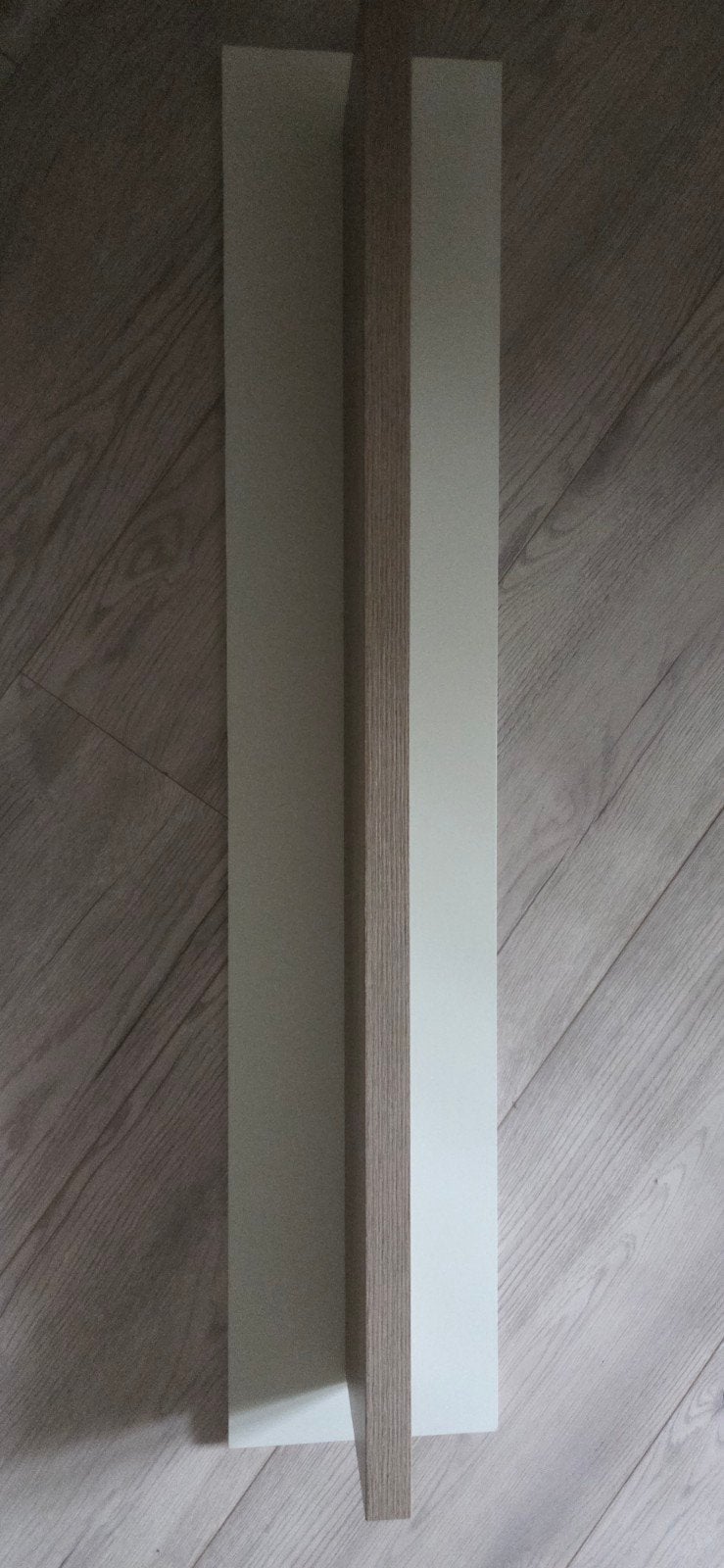 Kidsmill plankje wit met houtaccent, Ophalen, Gebruikt, Wanddecoratie