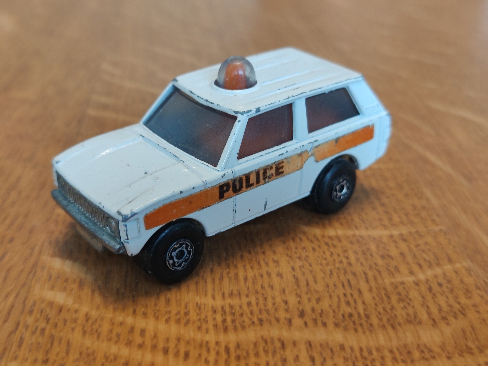 Matchbox Range Rover Police, Ophalen of Verzenden, Zo goed als nieuw, Auto