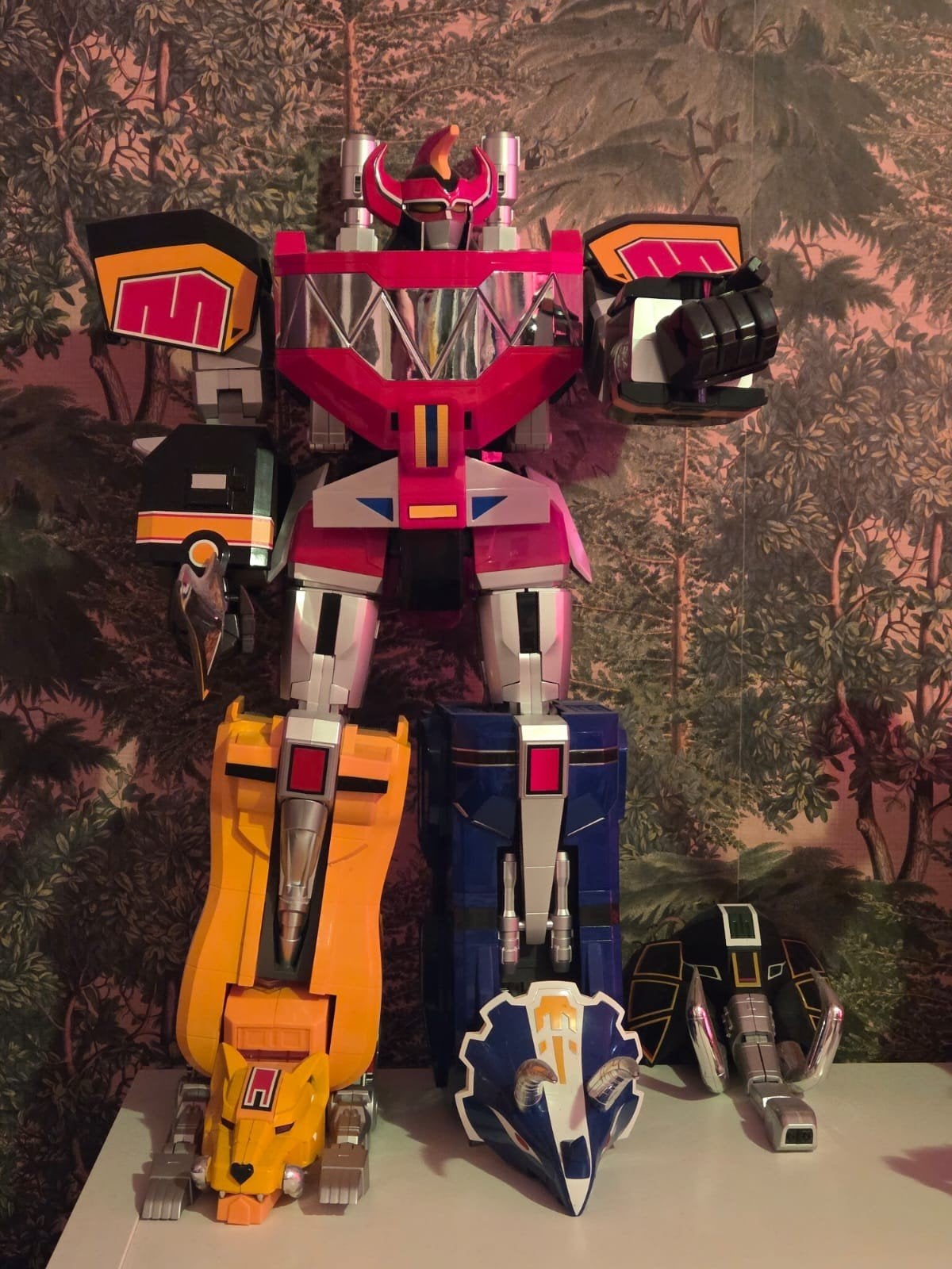 Power Rangers Altaya Megazord, Ophalen of Verzenden, Zo goed als nieuw, Tv, Beeldje, Replica of Model