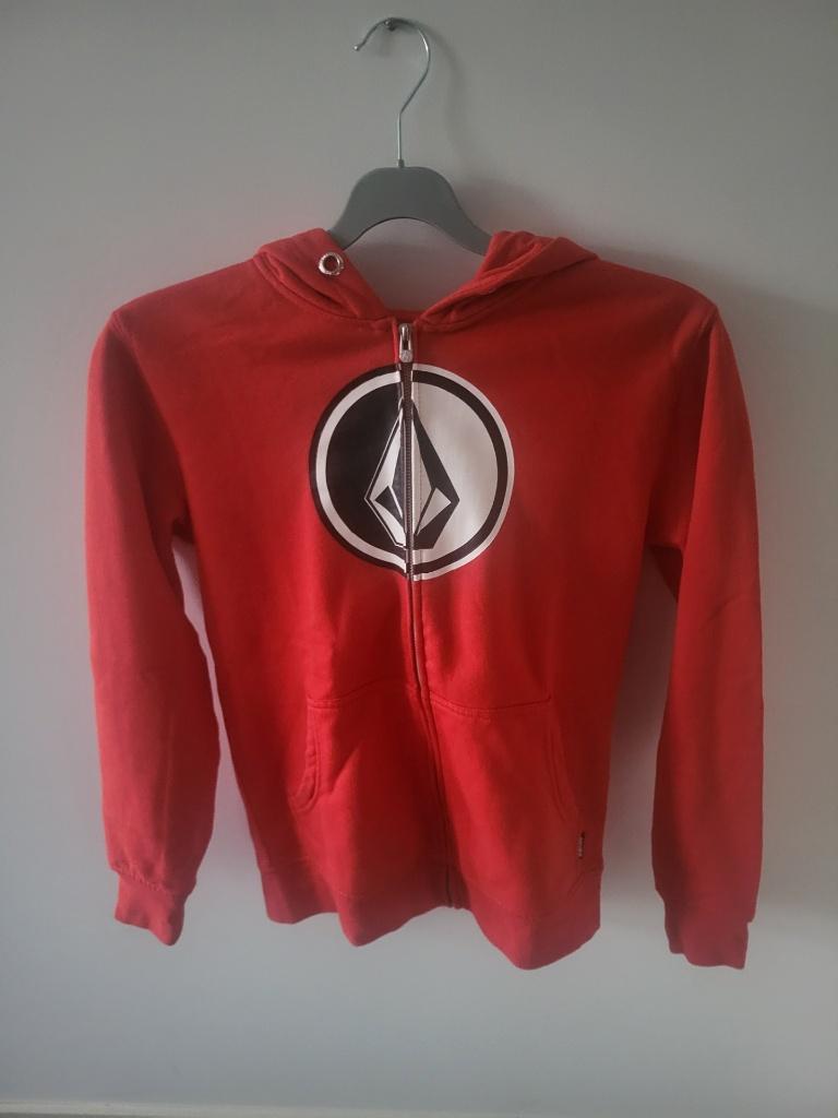 Zgan vest van Volcom, maat L/12 years, Verzenden, Jongen of Meisje, Trui of Vest, Zo goed als nieuw