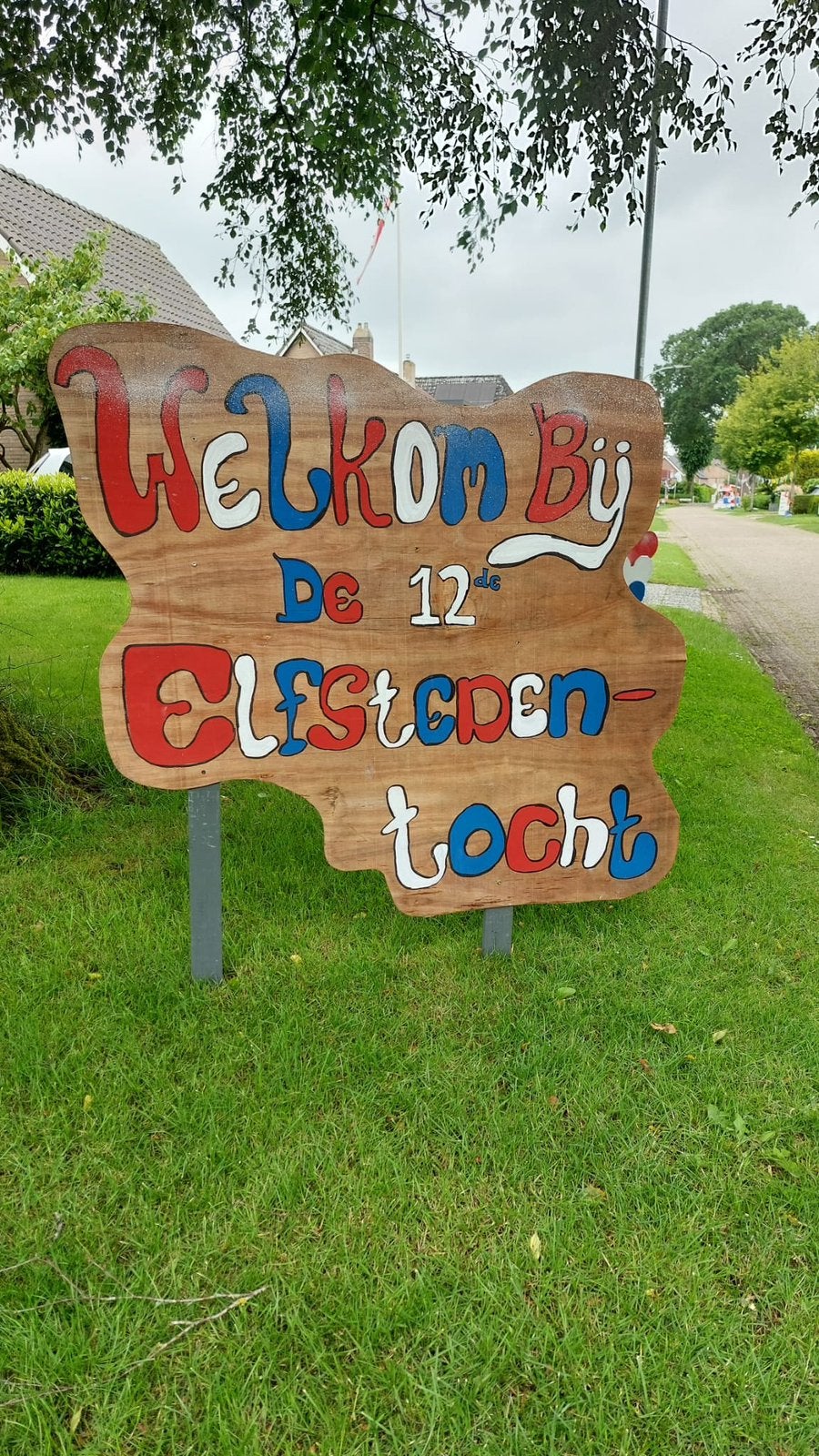 Straatversiering Complete Elfstedentocht Friesland, Ophalen, Gebruikt, Overige