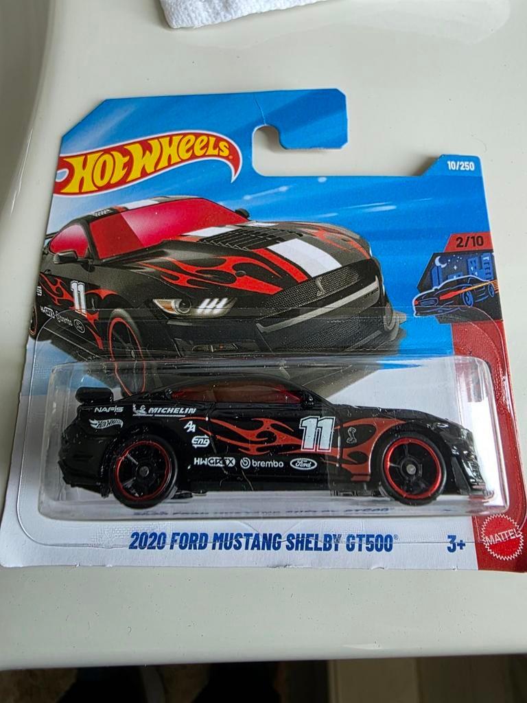 Hot Wheels 2020 Ford Mustang Shelby GT500 - Nieuw, Ophalen of Verzenden, Nieuw, Auto, Overige merken