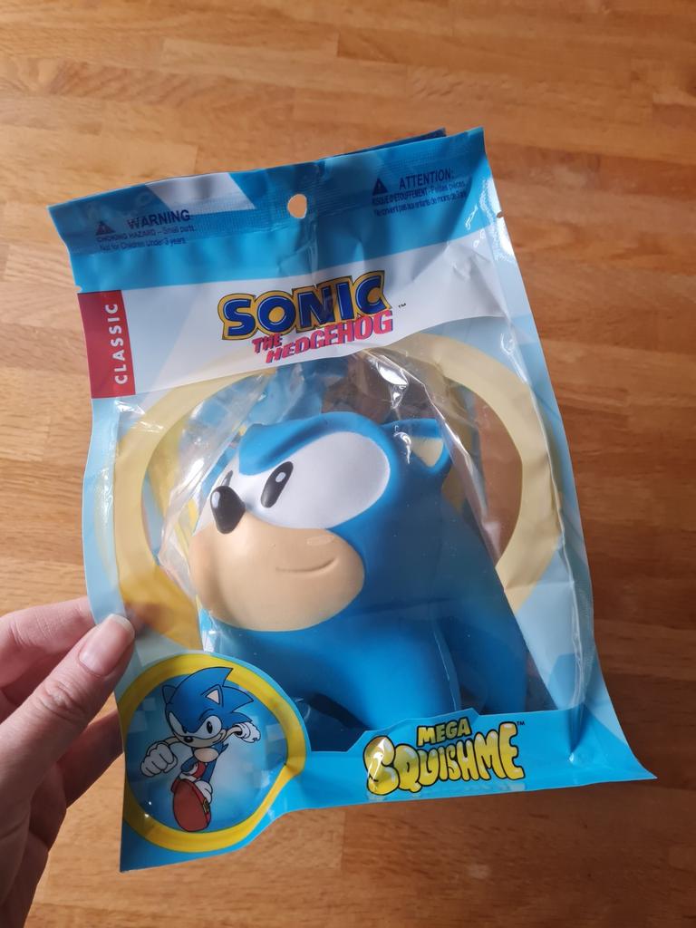 GROTE SONIC SQUISHME NIEUW, cadeautip, Kinderen en Baby's, Speelgoed | Actiefiguren, Ophalen, Zo goed als nieuw