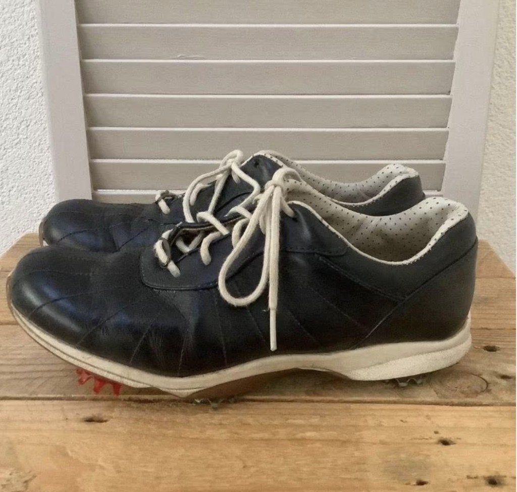 Gratis: leren golfschoenen maat 37, Ophalen of Verzenden, Zo goed als nieuw, Schoenen