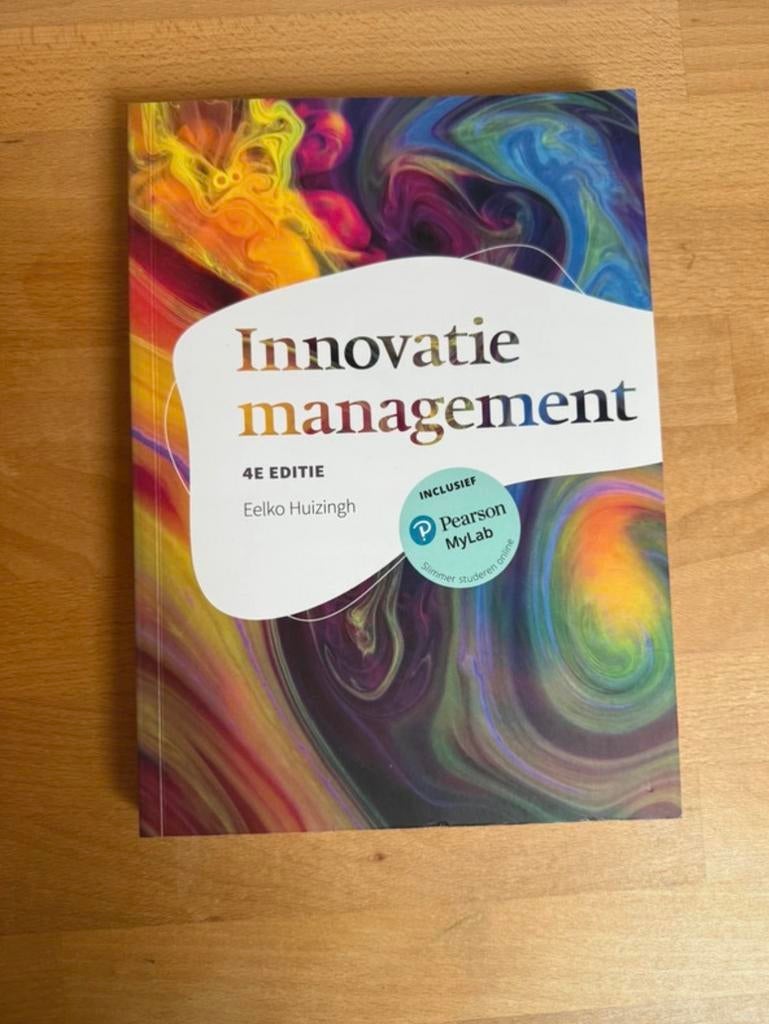 Innovatie management - E. Huizingh (4e editie), Boeken, Verzenden, Zo goed als nieuw