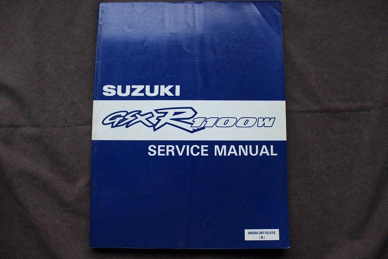 Suzuki GSX R1100W 1993 service manual GSXR1100 Wp GSXR 1100, Ophalen of Verzenden, Suzuki
