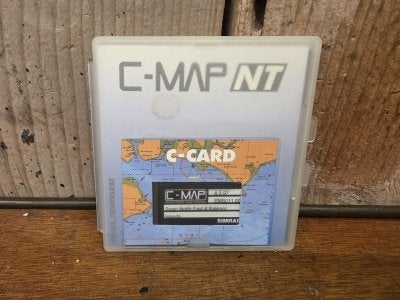 Navionics c map kaart 6-3-97, Niet ingevuld, Gebruikt, Niet ingevuld, Niet ingevuld