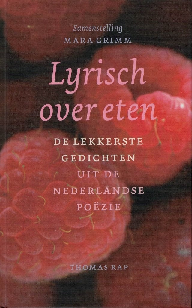 Lyrisch over eten., Boeken, Verzenden, Nieuw