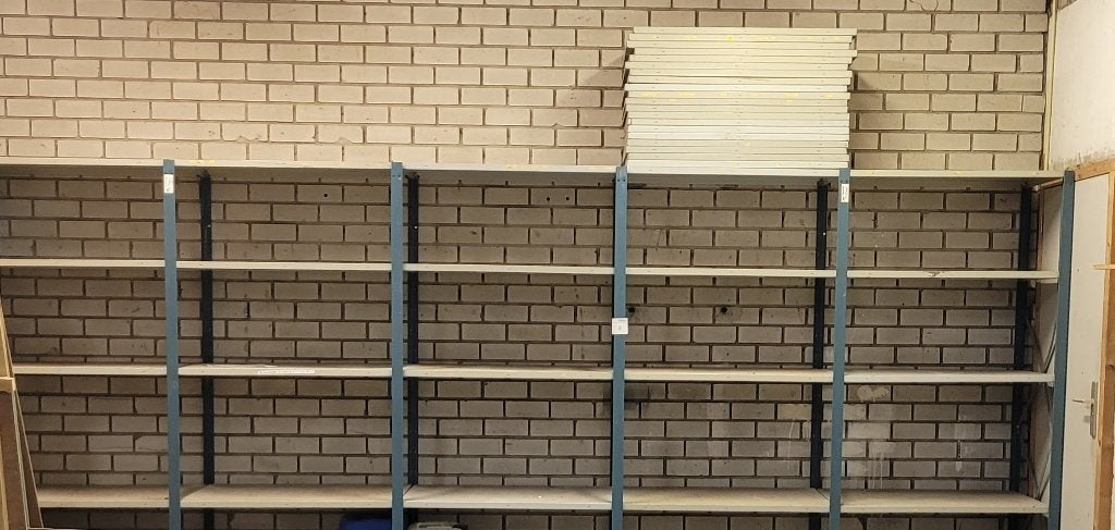 stelling magazijnstelling, Ophalen, Gebruikt