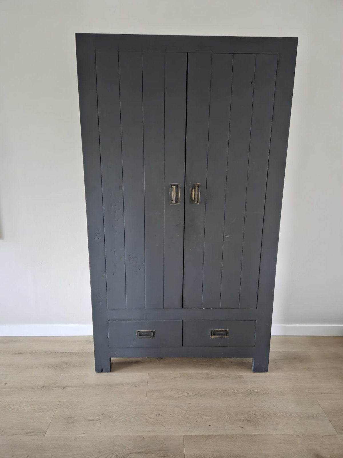 Broodkast indisch teak, Ophalen, Zo goed als nieuw, 170 cm of meer