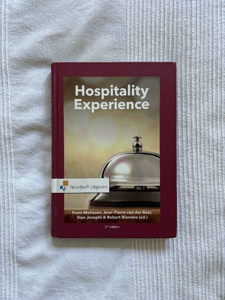 Hospitality Experience - Noordhoff Uitgevers (2e editie), Diverse auteurs, Zo goed als nieuw, Gamma, HBO