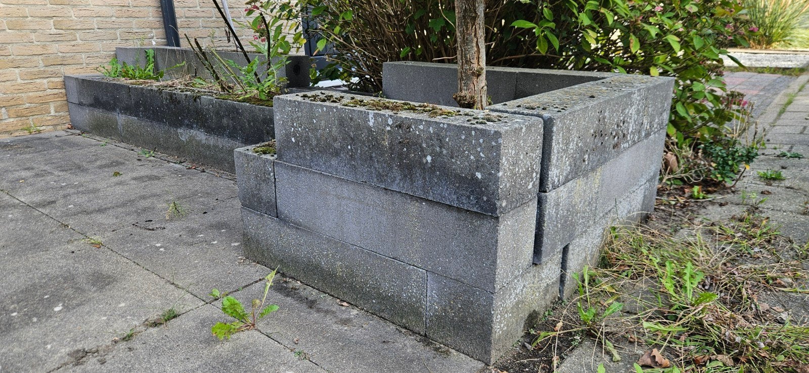 Stapelblok beton, grijs, 60x15x15 cm, Ophalen, Gebruikt, Minder dan 30 cm, 60 tot 100 cm