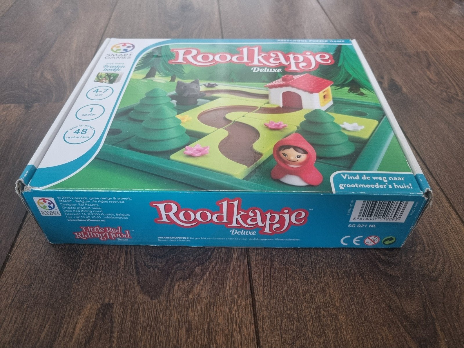Roodkapje Deluxe - SmartGames Puzzelspel, Een of twee spelers, Ophalen of Verzenden, Zo goed als nieuw, SmartGames