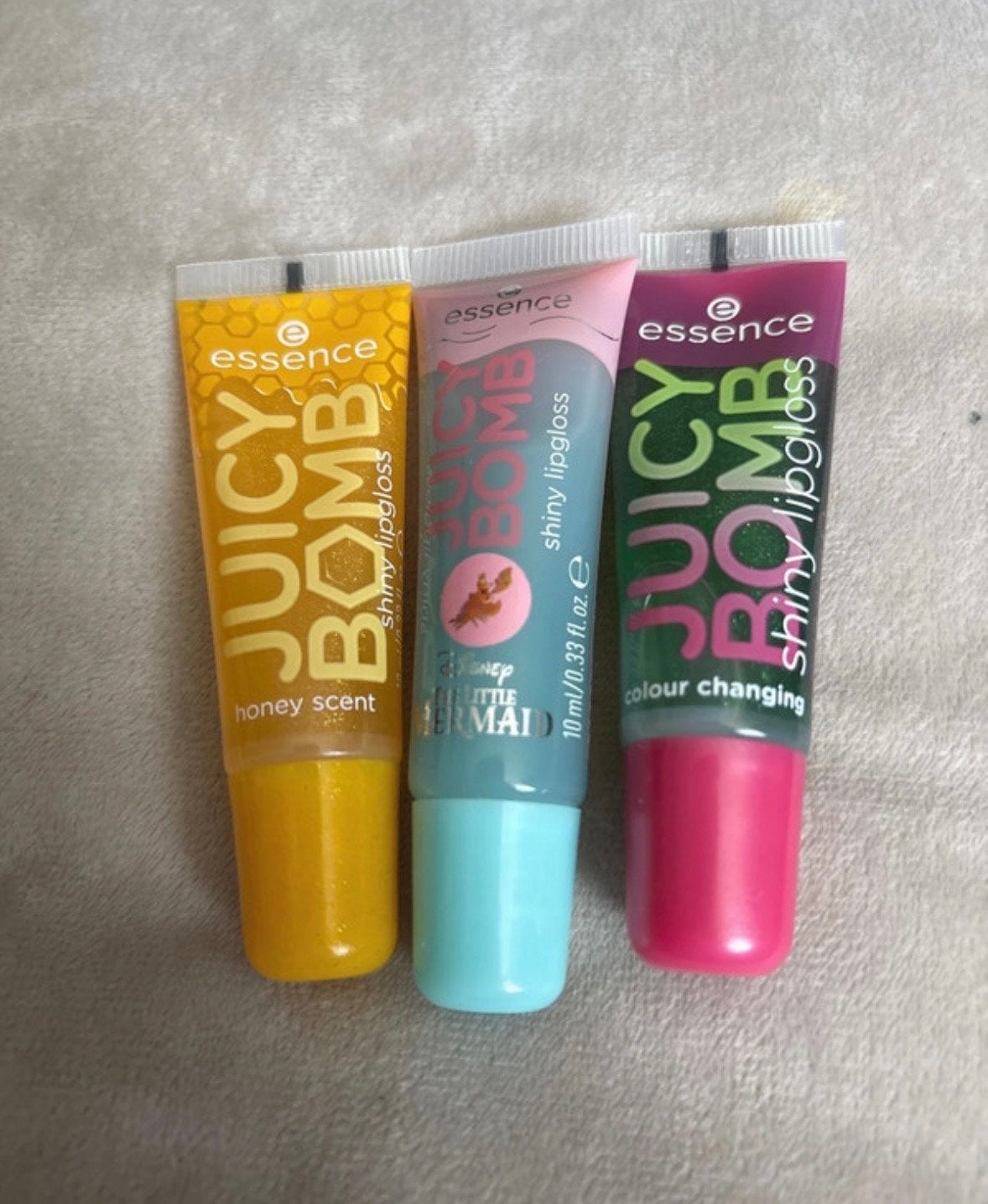 Essence Juicy Bomb Lipgloss Set - 3 stuks, Sieraden, Tassen en Uiterlijk, Uiterlijk | Cosmetica en Make-up, Verzenden, Nieuw, Make-up
