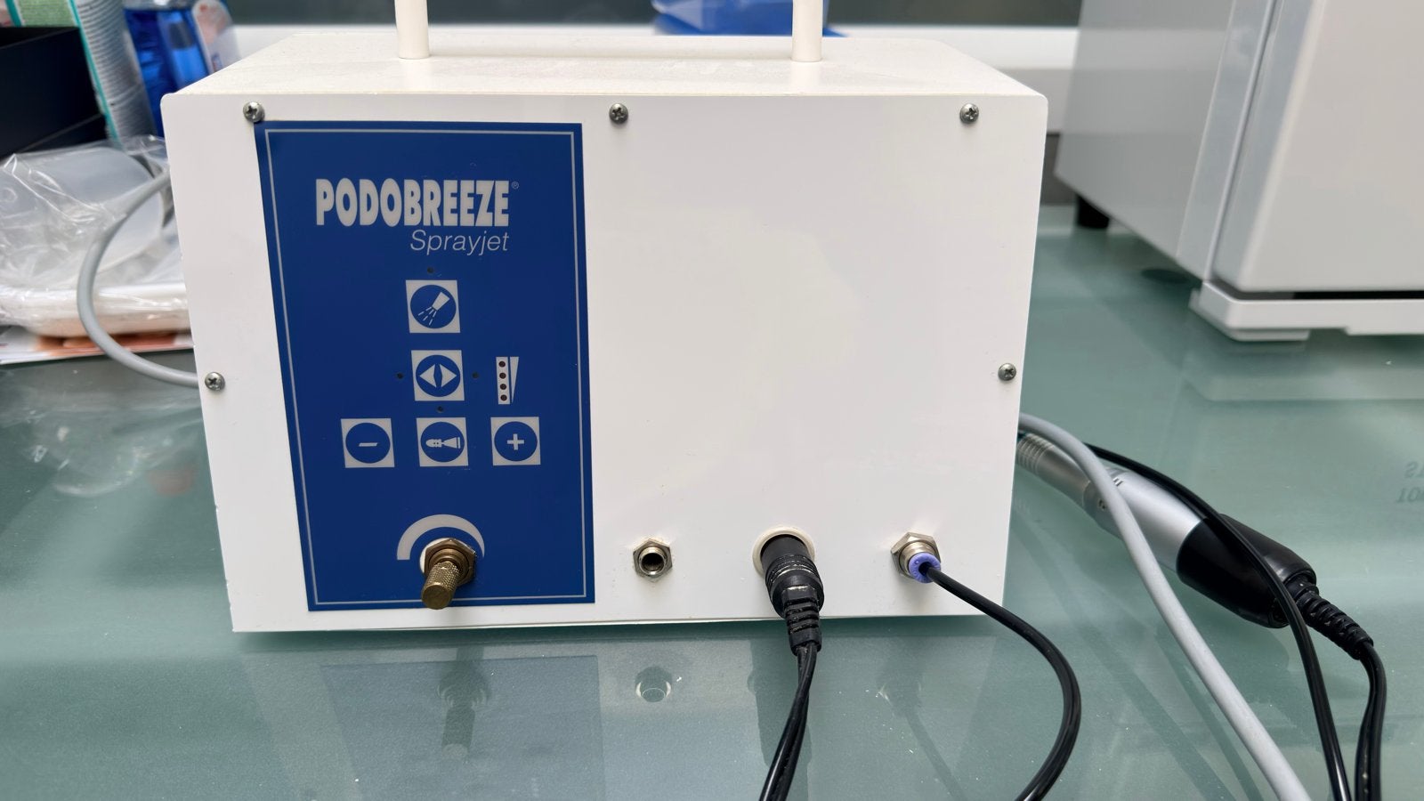 Podobreeze pedicure motor Sprayjet met Erasmus Line handstuk, Ophalen of Verzenden, Gebruikt