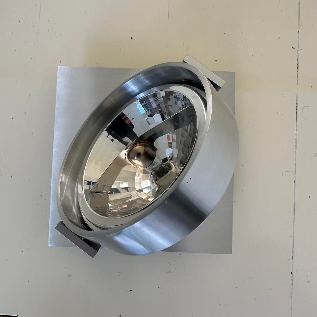 Halogeen spot, Halogeen, Gebruikt, Metaal of Aluminium, Ophalen of Verzenden