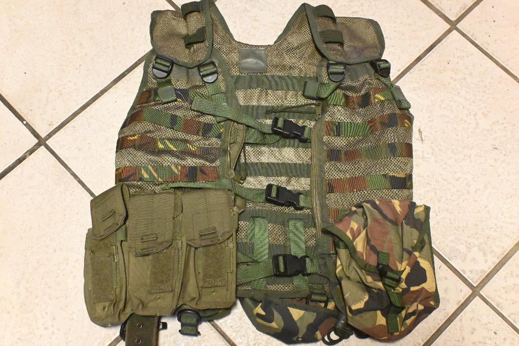 nederland KL tactical vest camouflage chest rig, Ophalen of Verzenden, Landmacht, Nederland, Overige typen