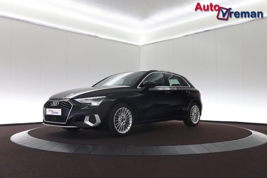 Audi A3 Sportback 30 TFSI Advanced edition, Auto's, Audi, Stof, Gebruikt, Zwart, Origineel Nederlands