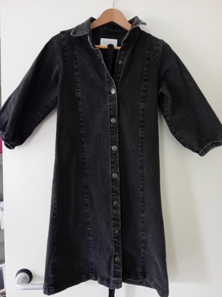 Sisters Point denim jurk maat XS, Zwart, Sisters Point, Ophalen of Verzenden, Maat 34 (XS) of kleiner