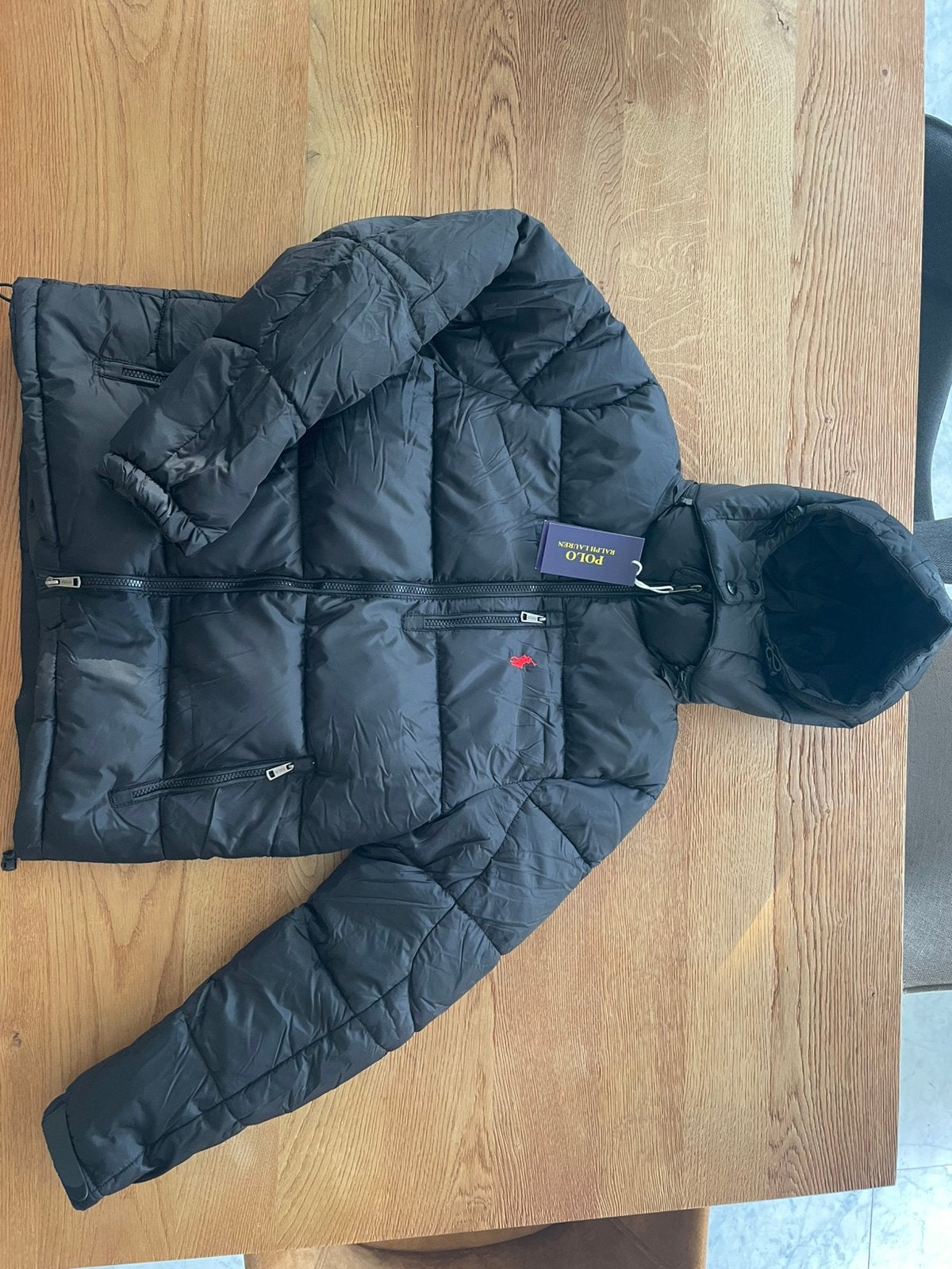 Ralph lauren winterjas, Kleding | Dames, Ophalen of Verzenden, Nieuw, Maat 36 (S), Zwart