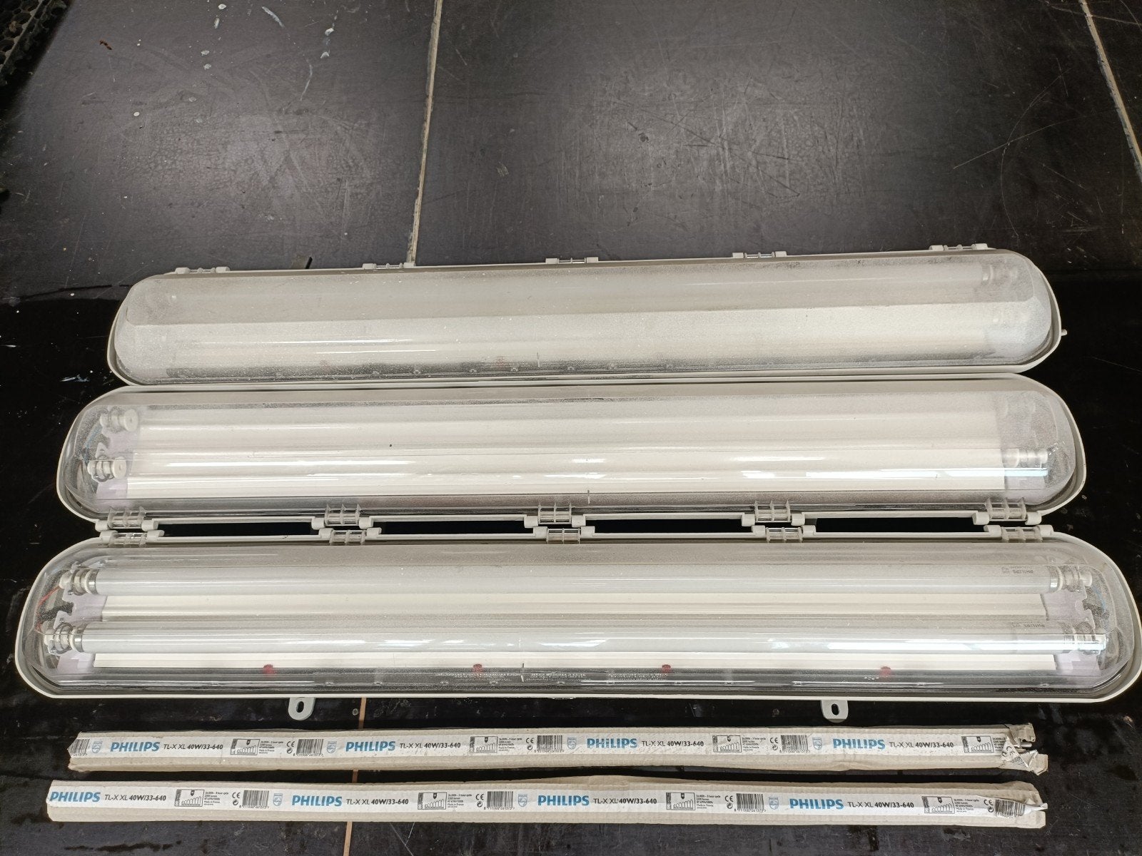 ATX 2x40W TL-verlichting - Explosieveilig (IP66/67), Doe-het-zelf en Verbouw, Ophalen, Gebruikt