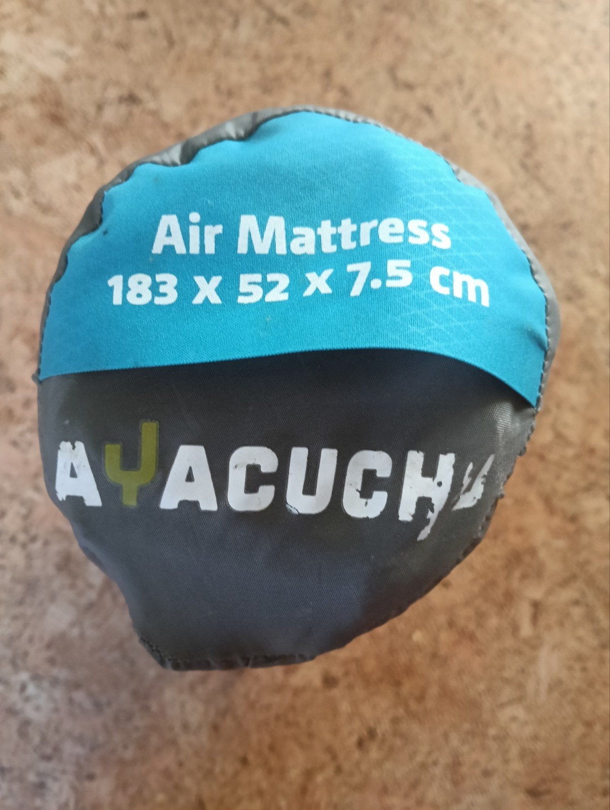 Ayacucho Luchtmatras - 183 x 52 x 7.5 cm, Ophalen, Zo goed als nieuw, 1-persoons