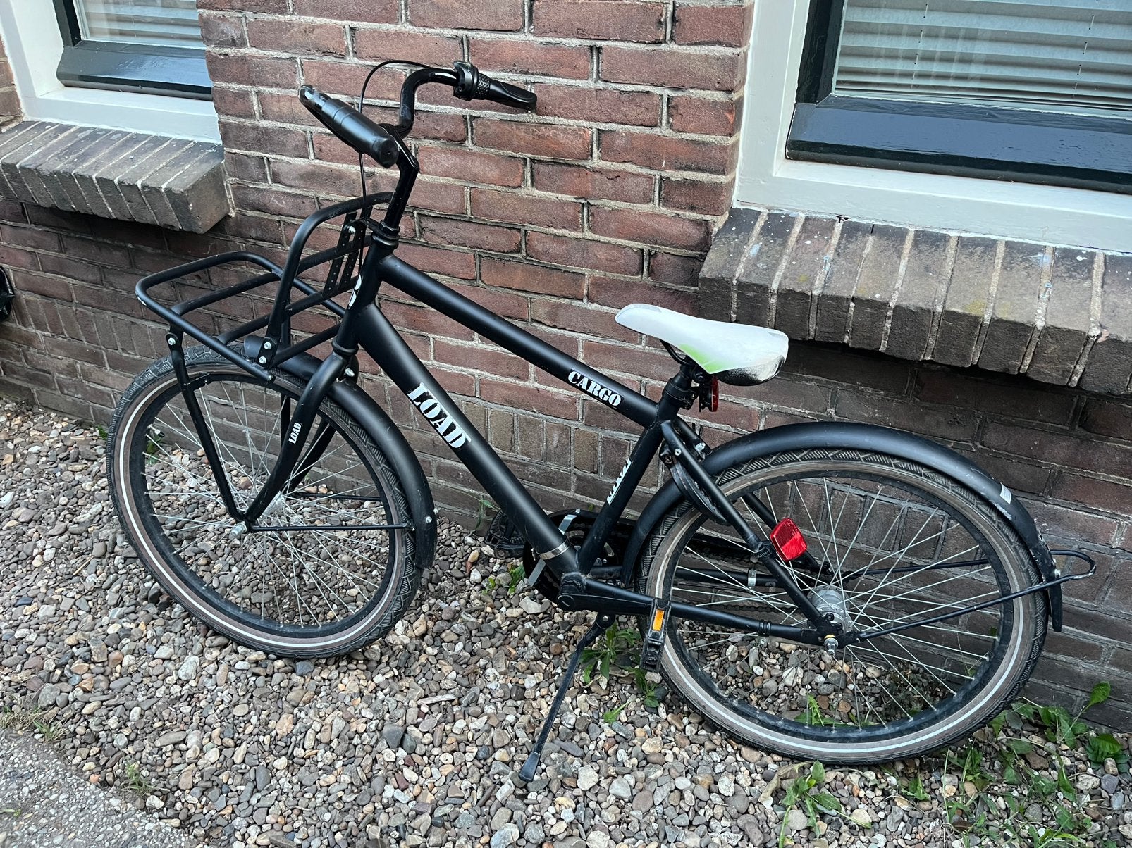 Cargo jongensfiets, Ophalen, 24 inch, Velgrem, Versnellingen