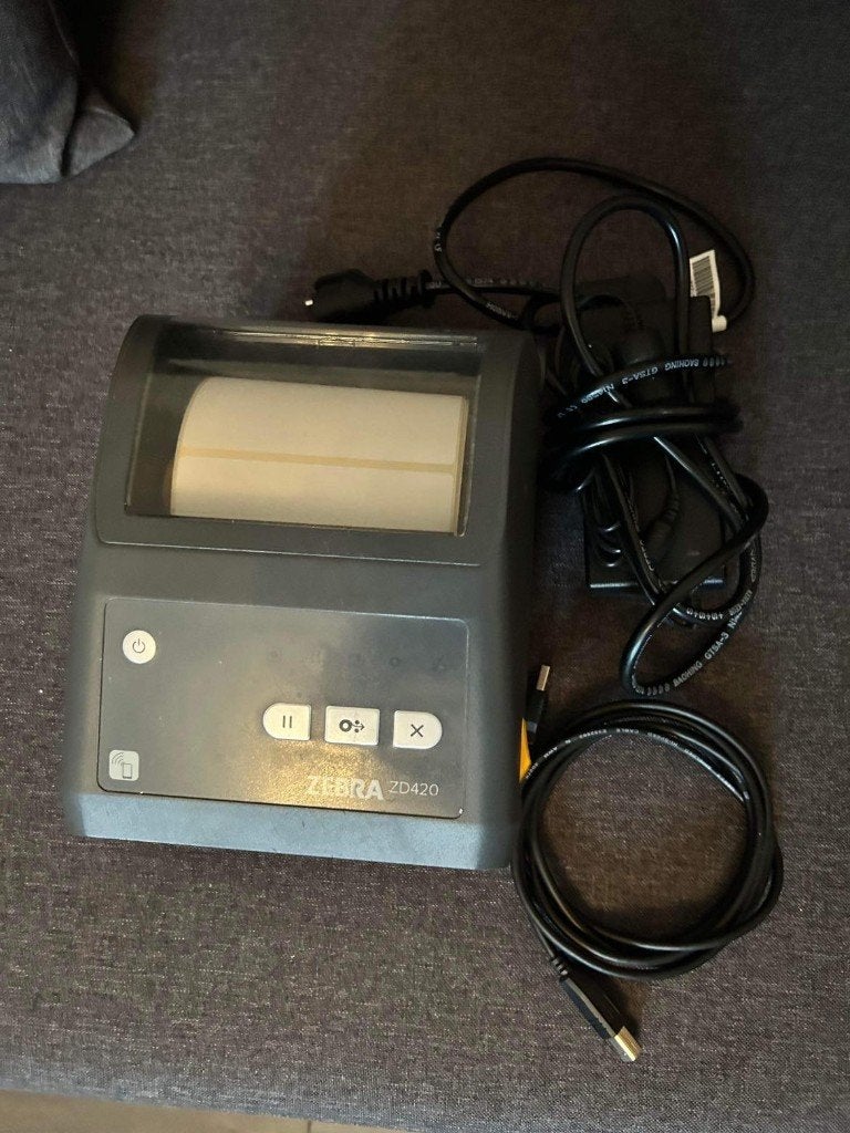 Zebra ZD420 Labelprinter - Zo goed als nieuw, Computers en Software, Verzenden, Zo goed als nieuw, Etiket, Zebra