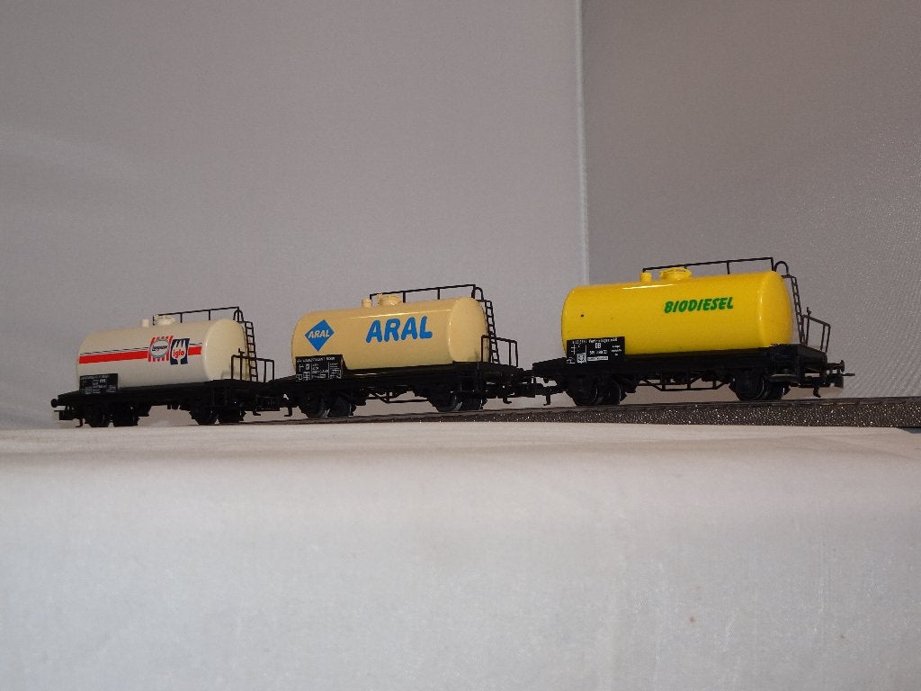 2x Marklin ketelwagon IGLO-BIODIESEL (#408), Wisselstroom, Gebruikt, Wagon, Ophalen of Verzenden