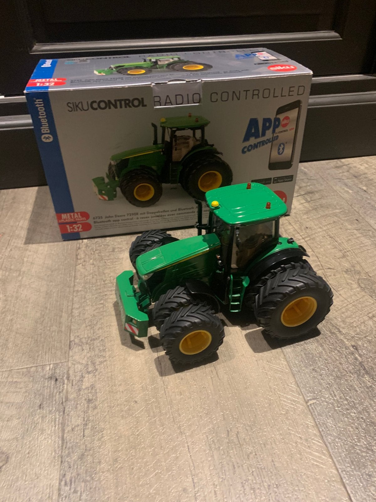 Siku control 1:32 john deere 7290R, Ophalen of Verzenden, Zo goed als nieuw, Tractor of Landbouw, SIKU