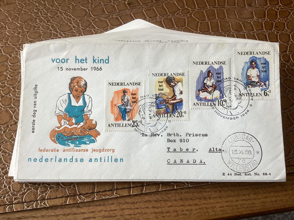 No1618 Nederlandse Antillen E44 gelopen Heb van Nederland, Ophalen, Onbeschreven, Rest van de wereld