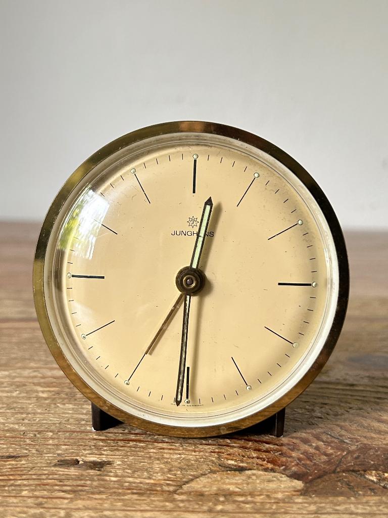 Wekker - Junghans - Duitsland - vintage, Ophalen of Verzenden