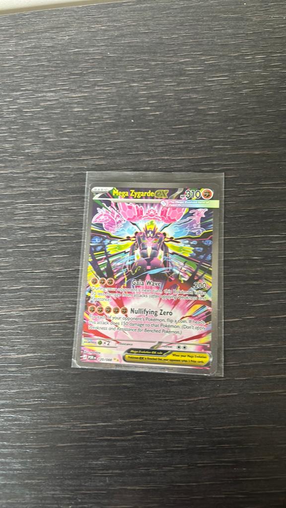 Mega zygarde, Hobby en Vrije tijd, Verzamelkaartspellen | Pokémon, Ophalen of Verzenden, Nieuw, Losse kaart