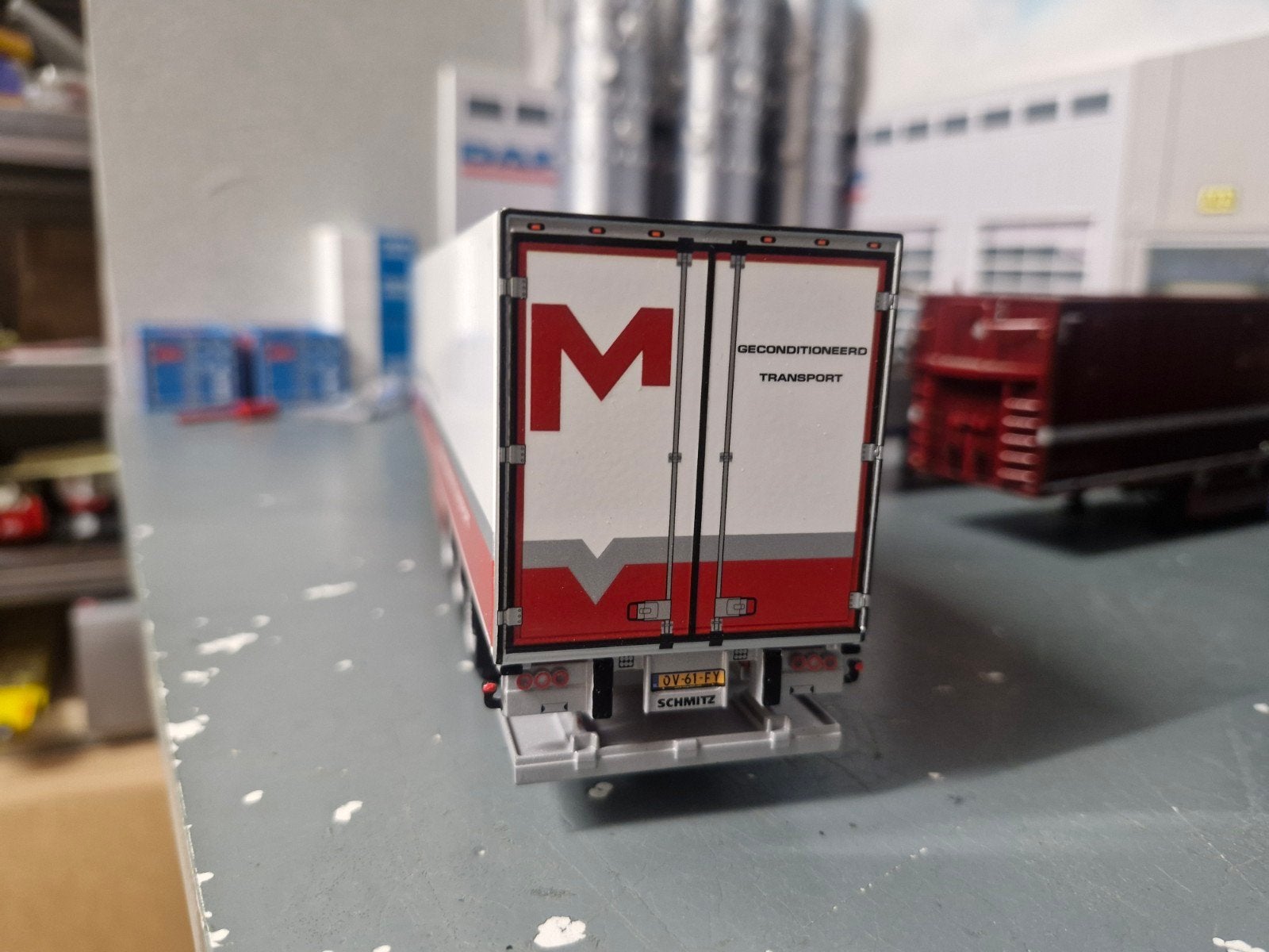 koeltrailer wsi van mulder transport URK, Hobby en Vrije tijd, Ophalen of Verzenden