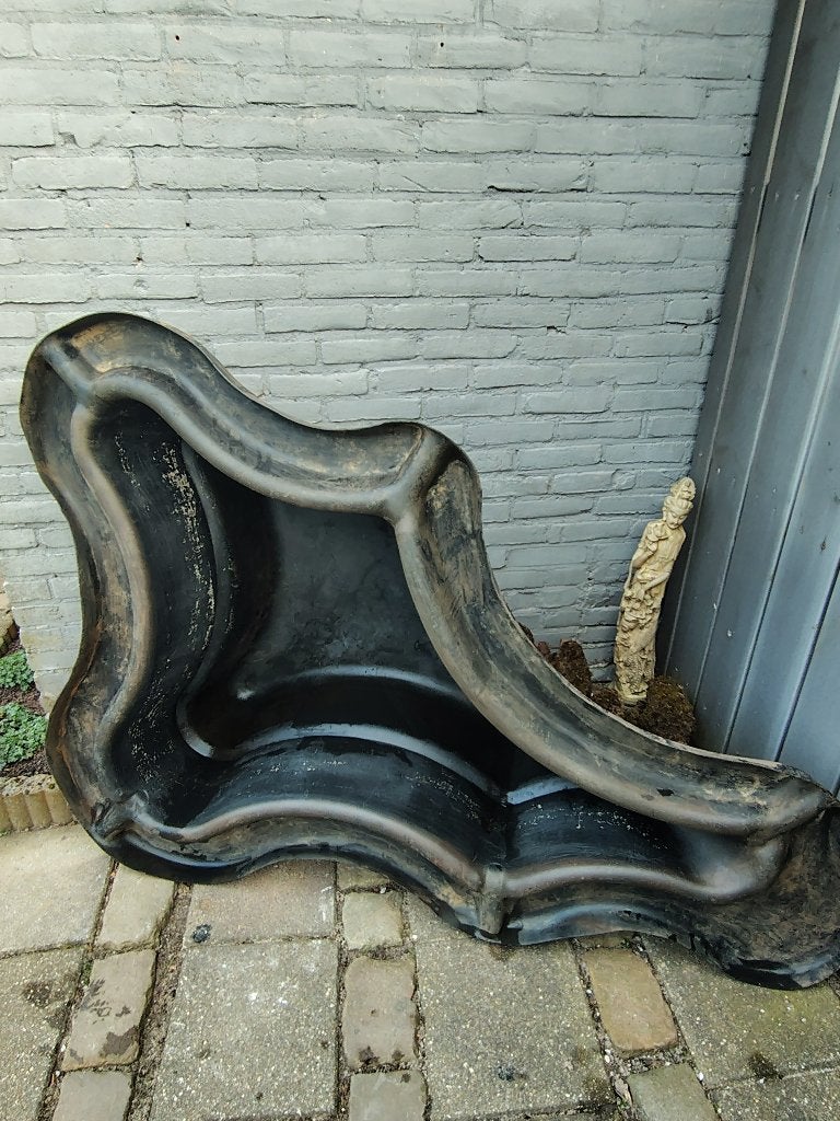 Tuinvijvertje met toebehoren, Ophalen, Gebruikt, Vijverbak