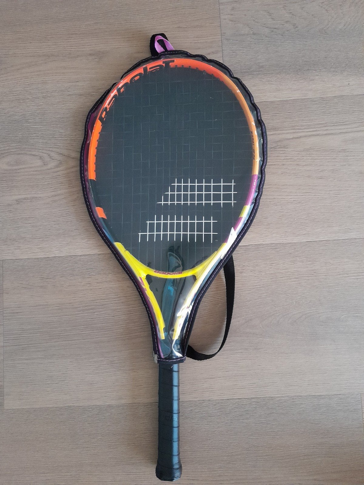 Babolat Nadal Jr 26 tennisracket met hoes, Ophalen of Verzenden, Zo goed als nieuw, Racket, Babolat