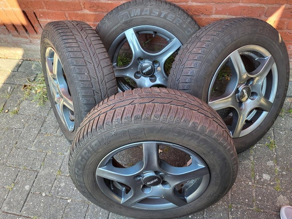 Citroen C1 Peugeot 107 Toyota Aygo Opel Honda 14 banden velg, 14 inch, Gebruikt, Jaf_zoet@hotmail.com, 175 mm