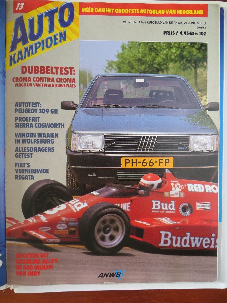 Autokampioen 13 1986 Fiat Croma, Sierra Cosworth, Africar, Ophalen of Verzenden, Nieuw, Peugeot