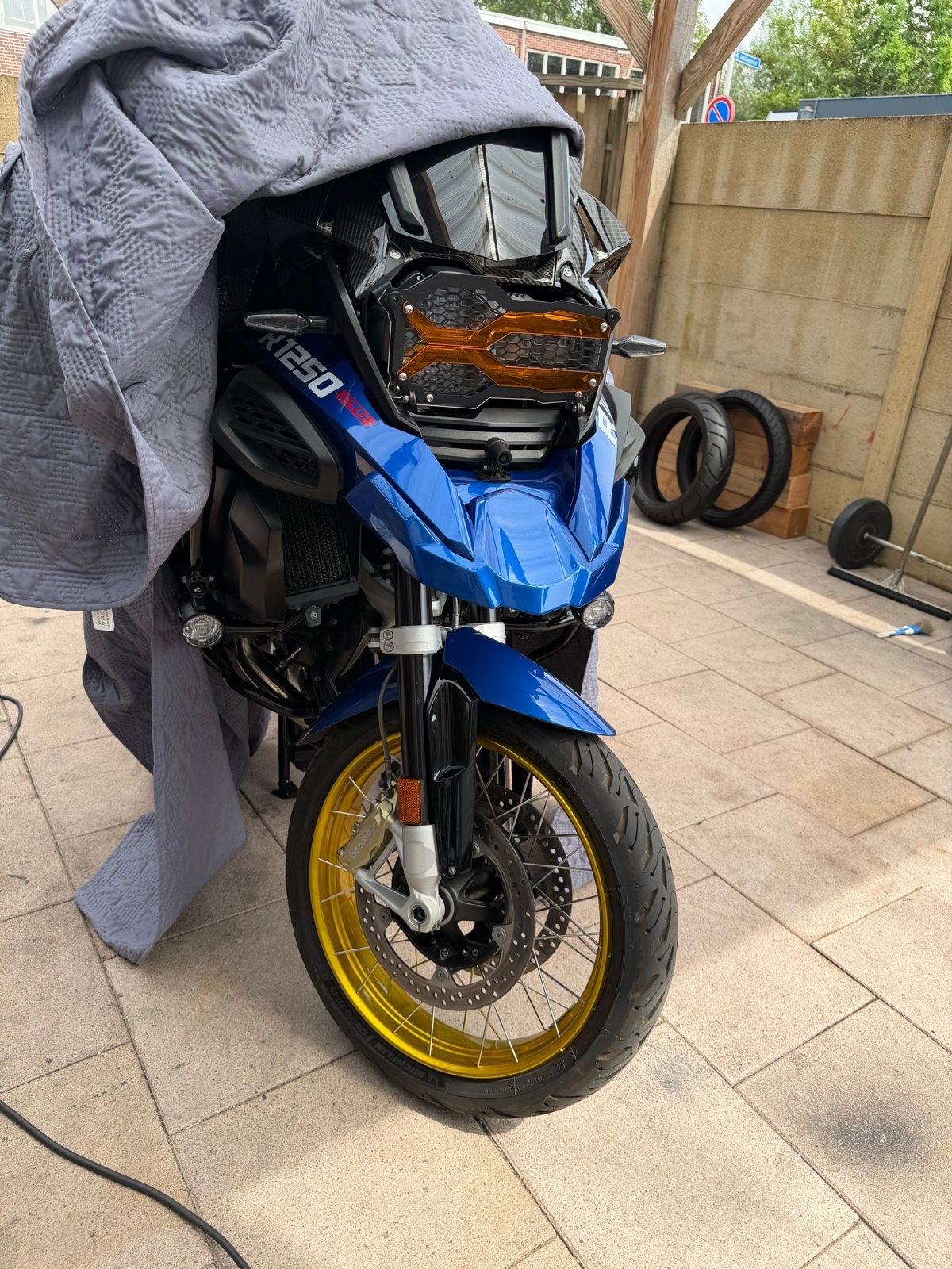 Bridgestone Battlax Adventure A41 bandenset (voor- en achter, Ophalen, Gebruikt
