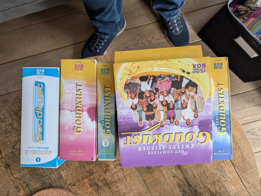 Goudkust – Complete serie (seizoen 1 t/m 5) DVD, Ophalen of Verzenden, Zo goed als nieuw