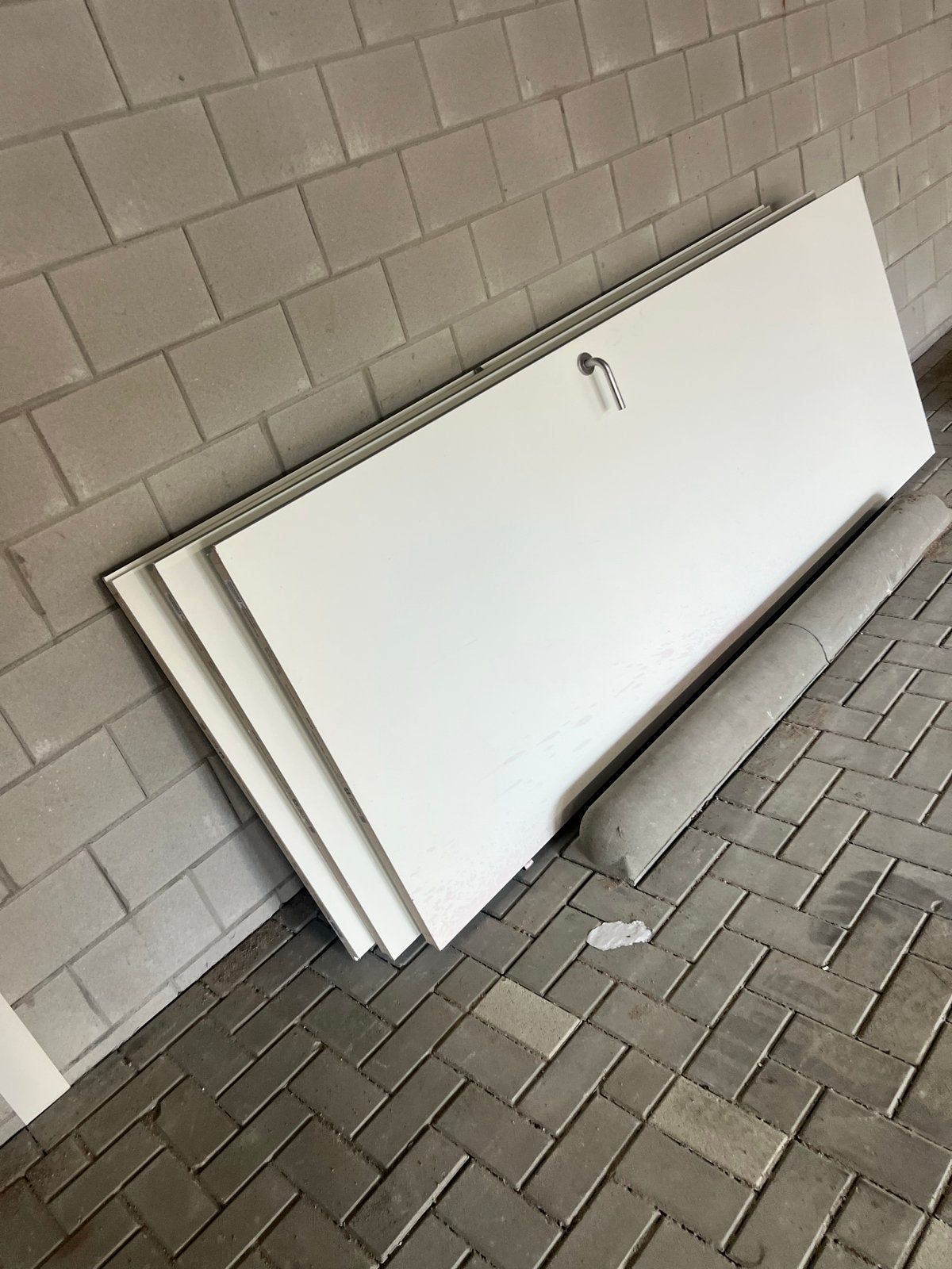 Nieuwe brandvertragende binnendeuren (3 stuks) - Wit, 80 tot 100 cm, 215 cm of meer, Binnendeur, Nieuw