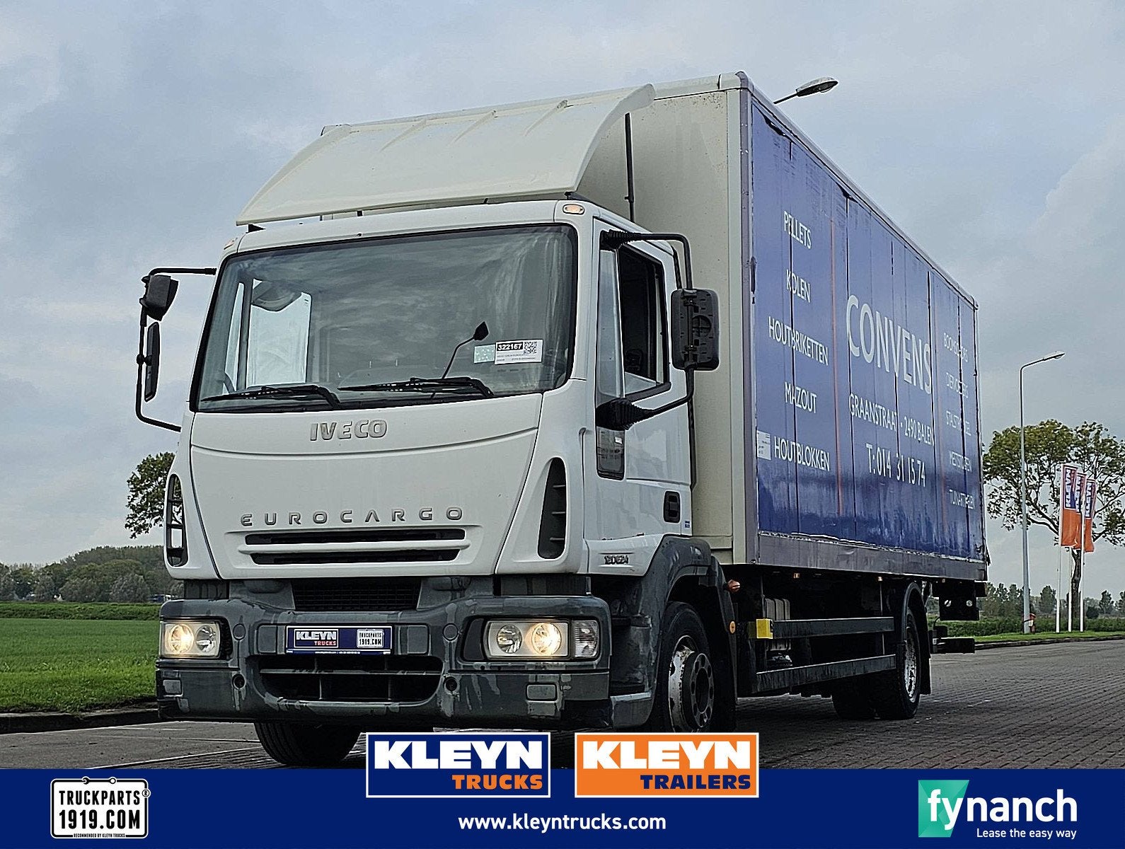 IVECO 120E24 EUROCARGO manual taillift, Auto's, Vrachtwagens, Iveco, Wit, Bedrijf, 239 pk