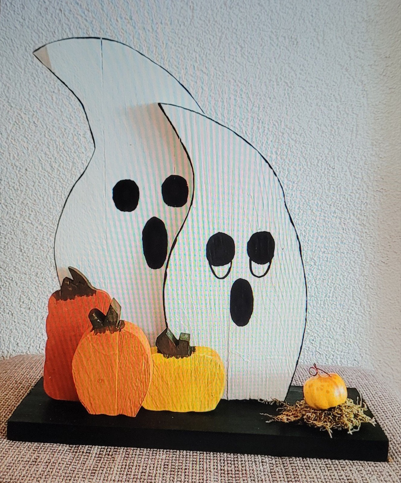 Halloween - Set van 2 spoken van hout, Ophalen of Verzenden, Wanddecoratie