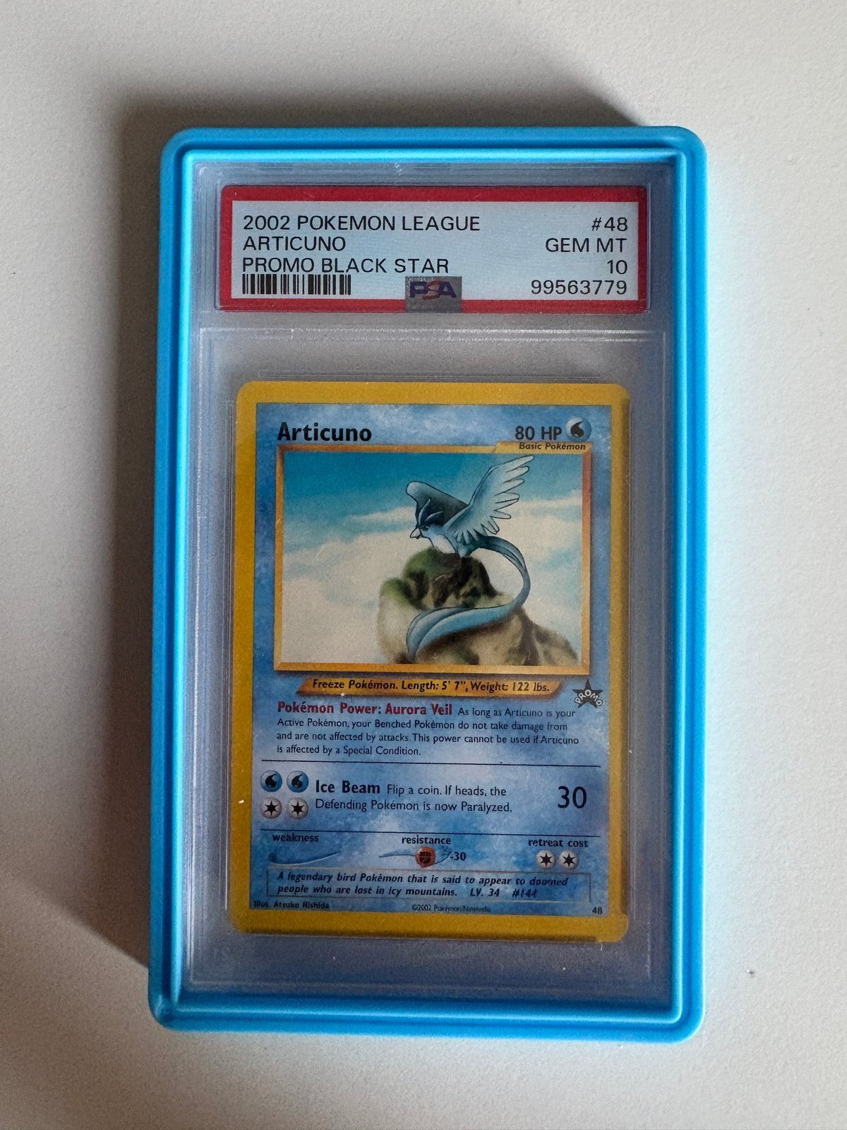 Articuno #48 Promo Black Star PSA 10, Ophalen, Nieuw, Losse kaart