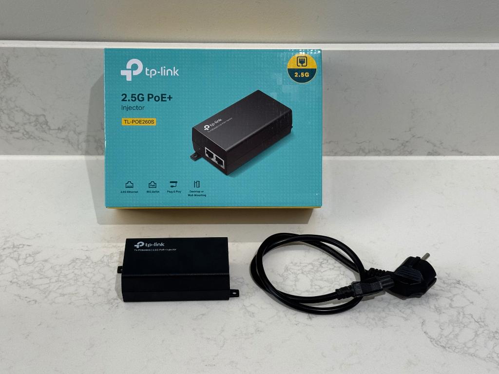 ***** TP LINK PoE adapter 2,5GB *****, Ophalen of Verzenden, Zo goed als nieuw