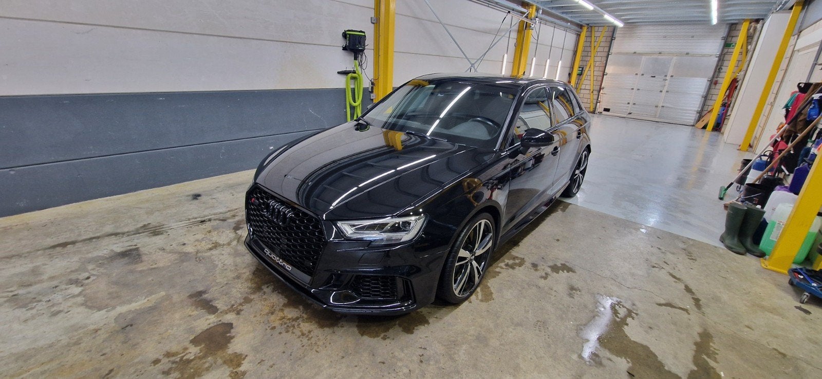 Audi A3 RS3 2.5 Tfsi 400pk Quattro S Tronic 2019 Zwart, Automaat, Zwart, 1505 kg, Zwart
