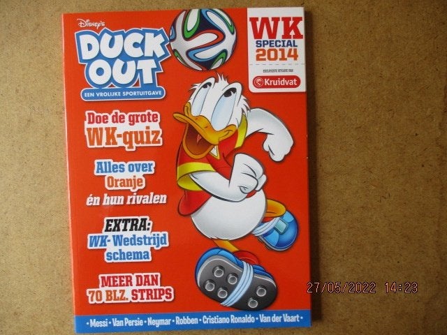 adv6557 duck out wk special 2014, Eén stripboek, Ophalen, Gelezen