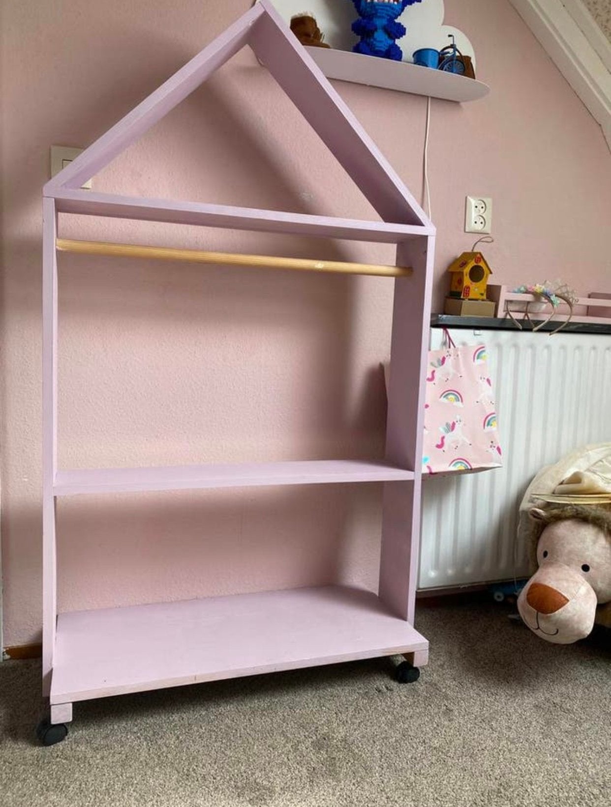 Kledingrekje / poppenkast, Ophalen, Overige typen